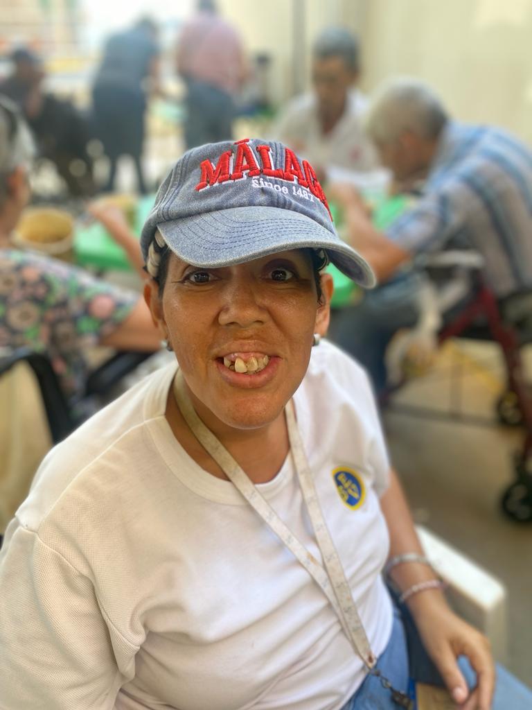 Poner un sonrisa solo toma voluntad #madredemisericordia